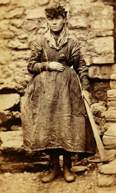 Trabajadores de la fábrica de hierro de Tredegar, Gales de William Clayton