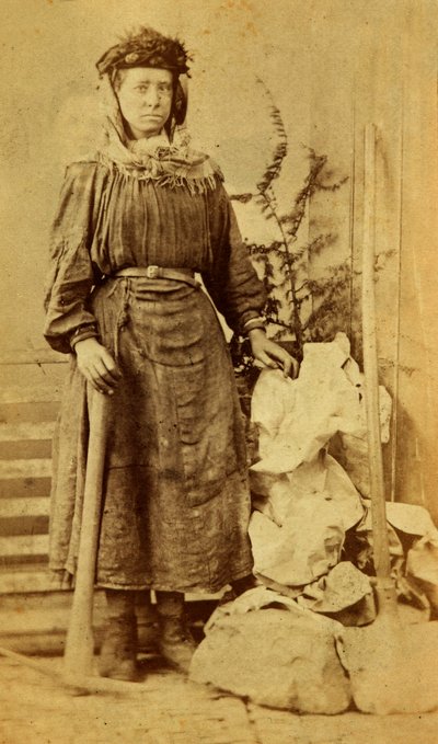 Trabajadores de la fábrica de hierro de Tredegar, Gales de William Clayton