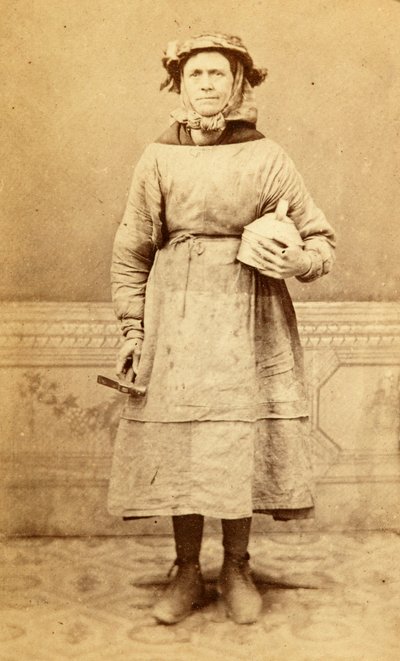 Trabajadores de la fábrica de hierro de Tredegar, Gales de William Clayton