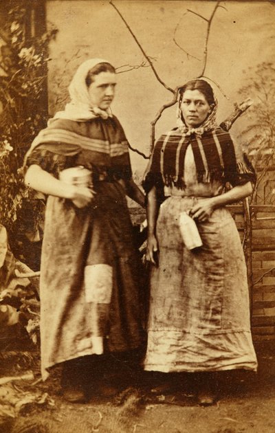 Trabajadores de la fábrica de hierro de Tredegar, Gales de William Clayton