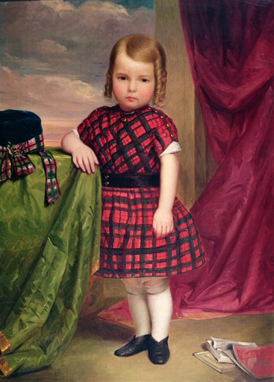 Chica escocesa de William Cogswell