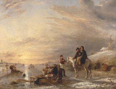 Escena de escarcha de William Collins