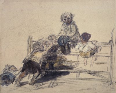 Boceto para Feliz como un Rey de William Collins