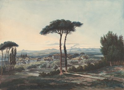 Frascati, cerca de Roma, 1819 de William Cowen