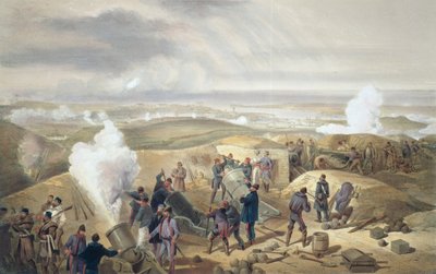 Un día caluroso en las baterías, lámina de 