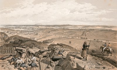 Bastoni du Mat desde el Bastión Central de William Crimea Simpson