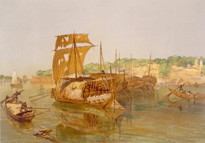 Barcos en el Ganges, de 
