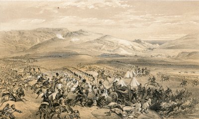 Carga de la brigada de caballería pesada, 25 de octubre de 1854 de William Crimea Simpson