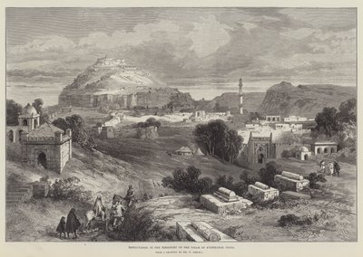 Dowlutabad, en el Territorio del Nizam de Hyderabad, India de William Crimea Simpson