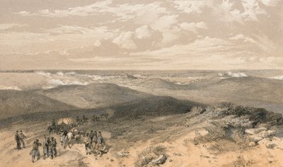 Sebastopol desde la retaguardia de las baterías inglesas de William 