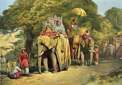 El Howdah Estatal del Gobernador General, 1863 de William Crimea Simpson