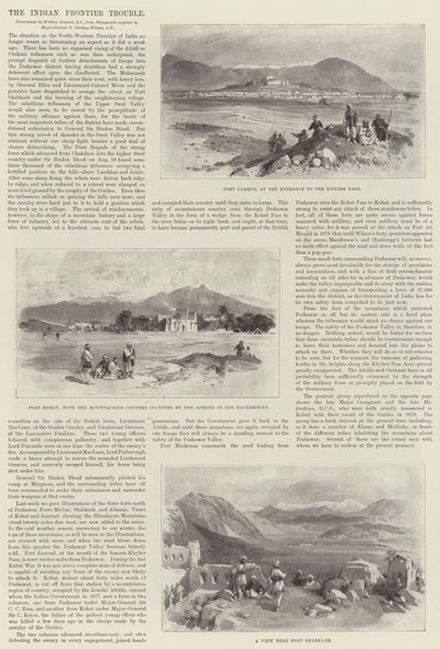 El problema de la frontera india de William Crimea Simpson