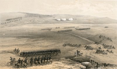 El asunto de caballería en las alturas de Bulganak - el primer disparo, 19 de septiembre de 1854 de William Crimea Simpson
