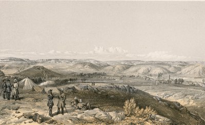 Valle del Tchernaya, mirando al norte de William Crimea Simpson
