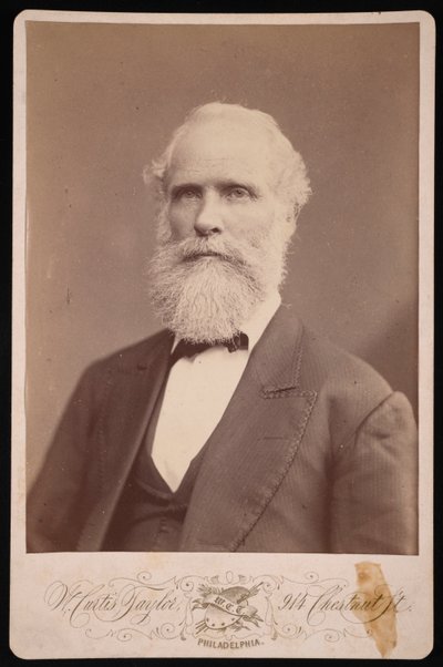 Retrato de Garland Carr Broadhead 1827-1912, antes de 1884 de William Curtis Taylor