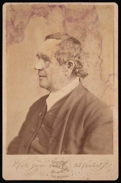 Retrato de J.D. Lang, antes de 1877 de William Curtis Taylor