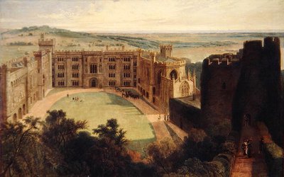 Castillo de Arundel desde el Torreón de William Daniell