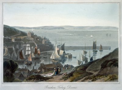 Brixham, Torbay, Devon de William Daniell