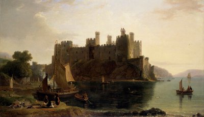 Castillo de Conway, 1789-1837 de William Daniell