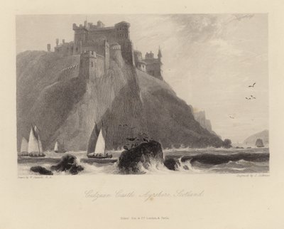 Castillo de Culzean en Ayrshire en Escocia de William Daniell