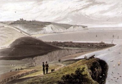 Dover, desde el acantilado de Shakespeare, de 