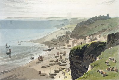 Hastings, desde el East Cliff, de 