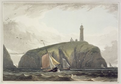 Faro en South Stack, Holyhead, de 