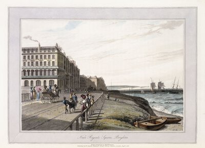 Cerca de Regents Square, Brighton, c.1814-1825 de William Daniell