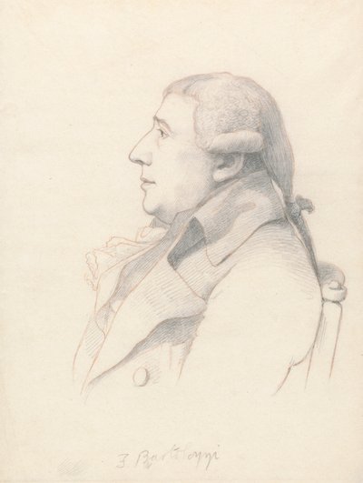 Retrato de Francesco Bartolozzi de William Daniell