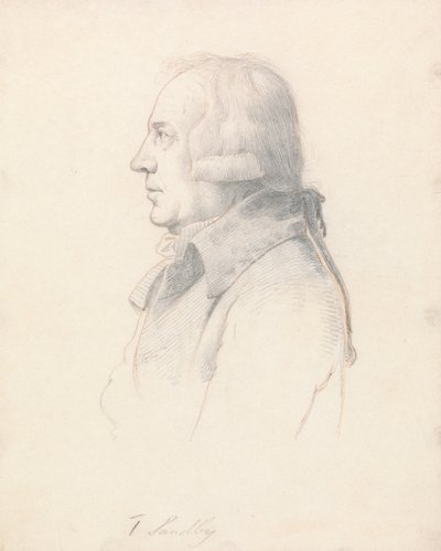 Retrato de Thomas Sandby de William Daniell
