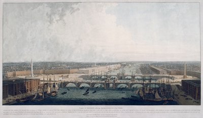 Propuesta para el Puente de Londres de William Daniell