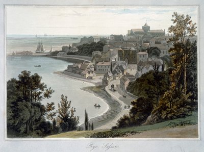 Rye, Sussex, 1823 de William Daniell
