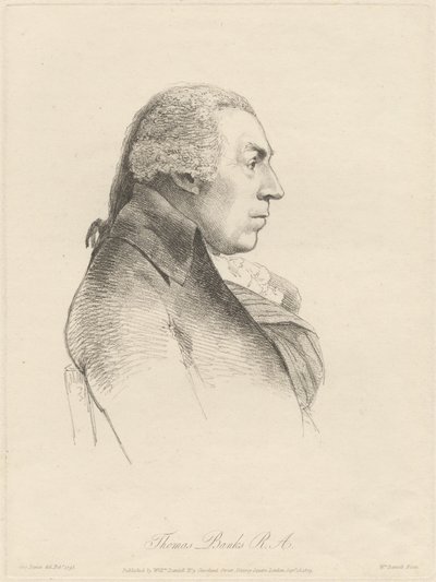 Thomas Banks, R.A. de William Daniell