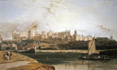 Castillo de Windsor de William Daniell