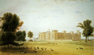 Castillo de Windsor de William Daniell