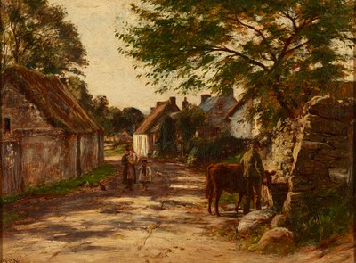 Tarde en un camino rural de William Darling McKay