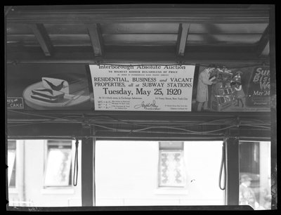 Tarjetas de Carro, Tranvía de Brooklyn, 25 de mayo de 1920 de William Davis Hassler