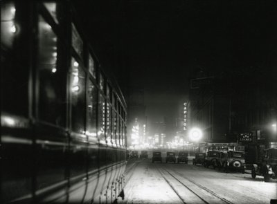 Vista Nocturna cerca de Times Square, c.1919-20 de William Davis Hassler