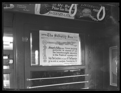 Subway Sun, 25 de mayo de 1920 de William Davis Hassler