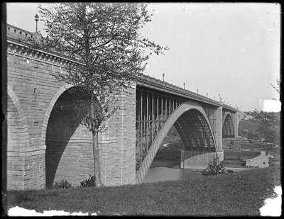 Puente de Washington, Río Harlem, c.1912 de William Davis Hassler