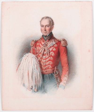 Mayor General William George Keith Elphinstone, circa 1837 de William Derby