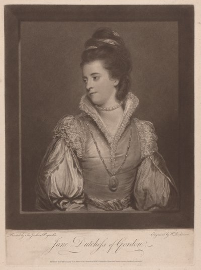 Jane Duquesa de Gordon de William Dickinson
