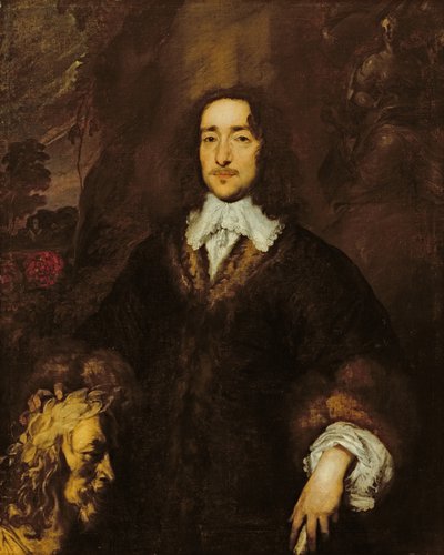 Retrato de un músico, c.1644 (óleo sobre lienzo) de William Dobson