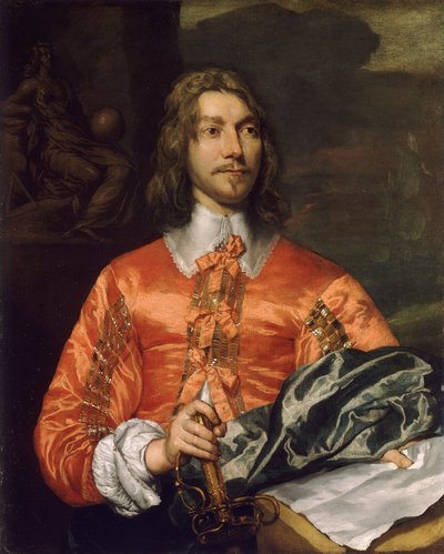 Retrato de un monárquico, c.1643 (óleo sobre lienzo) de William Dobson