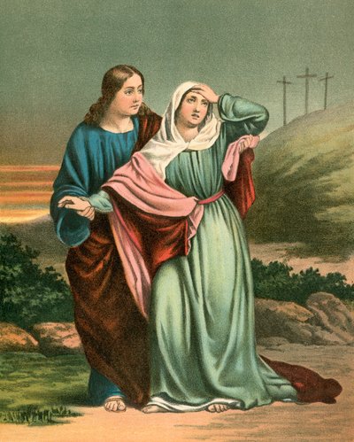 San Juan llevando a María a casa de William Dobson