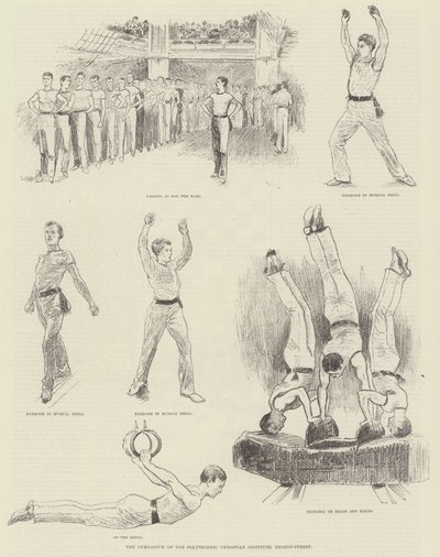 El gimnasio del Instituto Cristiano Politécnico, Regent-Street de William Douglas Almond