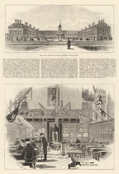 El Hospital Militar Real en Chelsea de William Douglas Almond