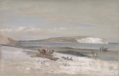 Acantilado Culver, Isla de Wight, 1847 de William Dyce