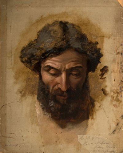 Generosidad: El rey Arturo, desmontado, es perdonado por su adversario de William Dyce