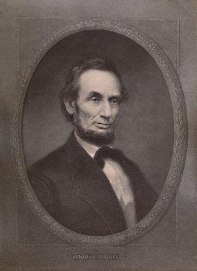 Abraham Lincoln, 16º Presidente de los Estados Unidos, siglo XIX de William Edgar Marshall